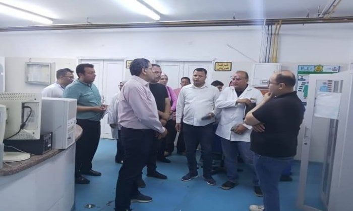رئيس الطب العلاجي يتفقد مجمع مستشفيات منوف