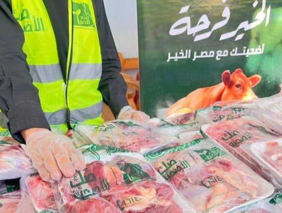 حملة «صك الأضاحي» بالمنيا.. 186 أضحية تغطي 133 قرية لتوزيع اللحوم على الأسر المستحقة