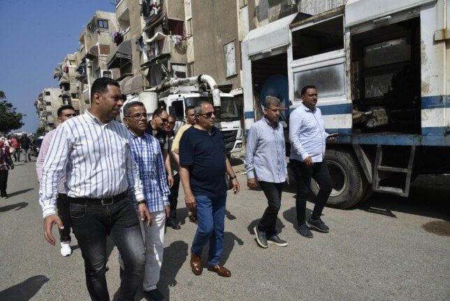 انطلاق قطار التطوير بمنطقة الصفوة بحي الزهور في بورسعيد استجابة لمطالب الأهالي