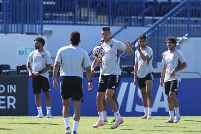 الأهلي يفتح مرانه أمام وسائل الإعلام قبل مواجهة إنتر ميامي