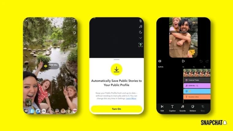 سناب شات تضيف أدوات جديدة لتسهيل إنشاء المحتوى