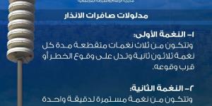 الأمن العام يوضح مدلولات صافرات الإنذار - تواصل نيوز