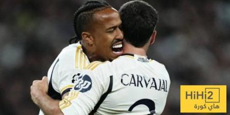 خطة ريال مدريد مع ميليتاو وكارفخال - تواصل نيوز