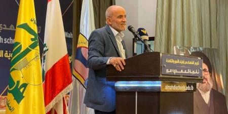 جشي: الدبلوماسية والضغوط الدولية لا تنفع مع العدو ولولا المقاومة لكان شارون وأتباعه بقصر بعبدا - تواصل نيوز