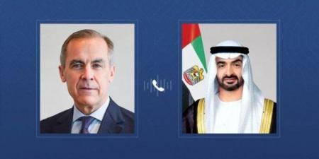 الشيخ محمد بن زايد ورئيس وزراء كندا يبحثان قضايا إقليمية ودولية - تواصل نيوز