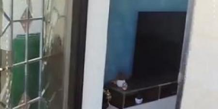 عاجل فيديو يوثّق حجم الضرر الذي خلّفه سقوط جسم مجهول في إربد - تواصل نيوز