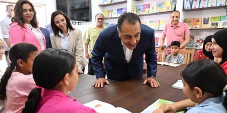 حصريا - رئيس الوزراء يتفقد مشروع "كتابك" الثقافي بقرية زاوية صقر بمحافظة البحيرة - تواصل نيوز