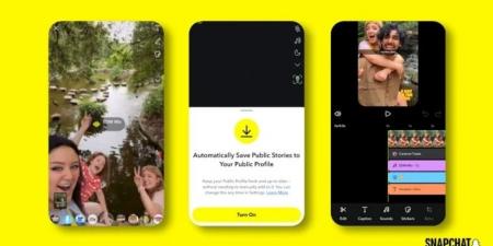 احنا بتوع الجديد - سناب شات تضيف أدوات جديدة لتسهيل إنشاء المحتوى - تواصل نيوز