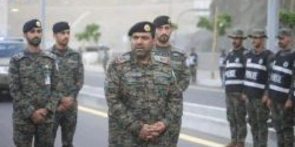 اللواء الركن عوض العنزي يتفقد مهام الأفواج الأمنية في موسم حج 1446هـ - تواصل نيوز