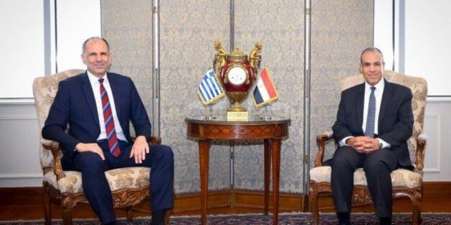 وزير الخارجية يثمن خلال لقائه مع نظيره اليوناني العلاقات المتميزة بين البلدين - تواصل نيوز
