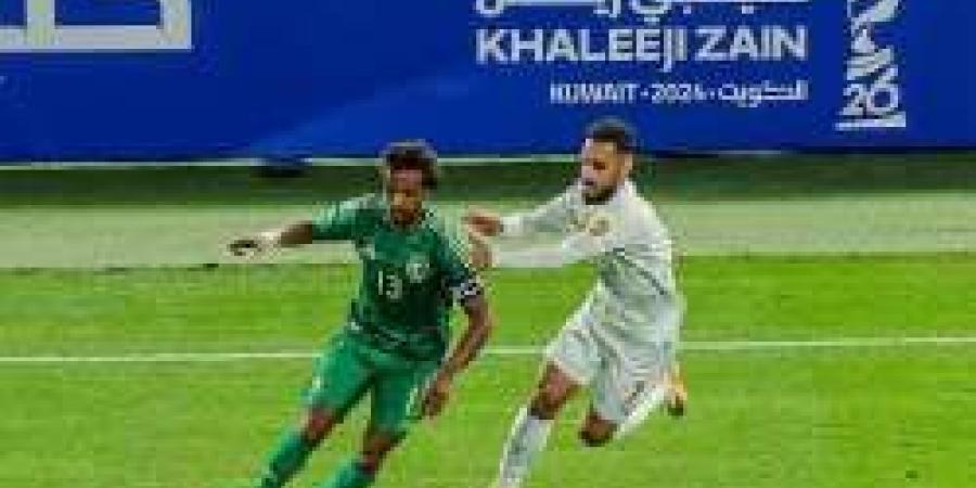 الأخضر يتقدم على البحرين بهدف في الشوط الأول بتصفيات المونديال - تواصل نيوز
