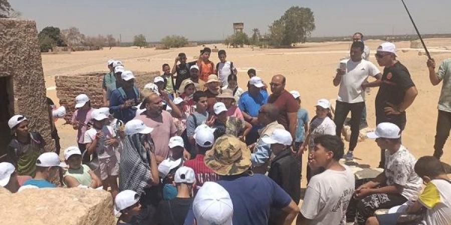  المناطق الأثرية تستقبل وفداً من مديرية الشباب والرياضة بالمنيا  - تواصل نيوز
