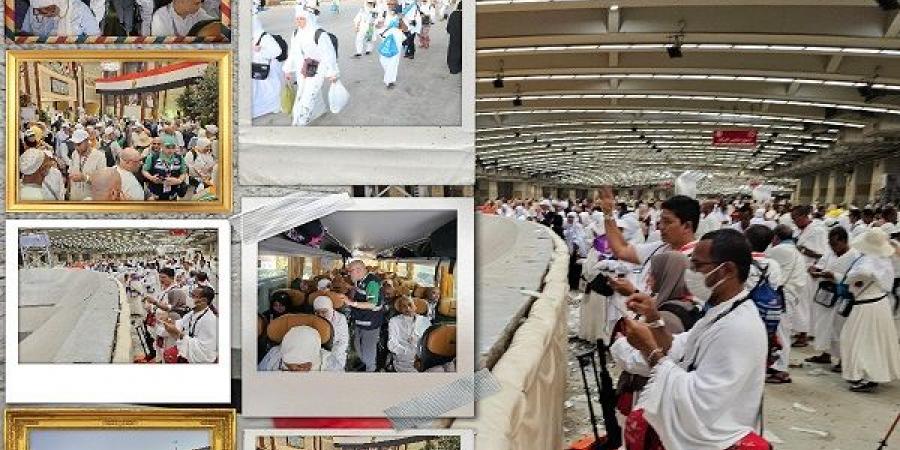 حجاج الجمعيات يؤدون رمي الجمرات في أول أيام التشريق - تواصل نيوز
