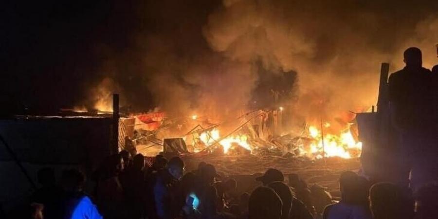 12 قتيلًا وأكثر من 40 مصابًا في قصف إسرائيلي على خيام النازحين في خان يونس - تواصل نيوز