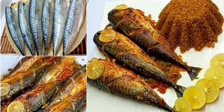 الماكريل المشوي كالمطاعم - تواصل نيوز