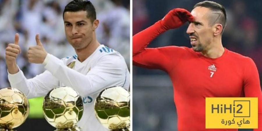 ريبيري يرد على تصريحات رونالدو - تواصل نيوز