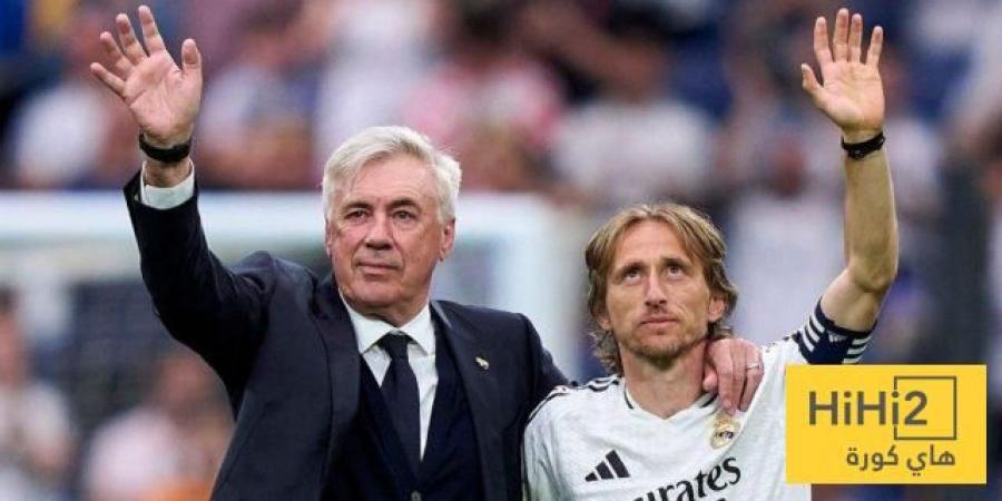 بيريز يوجه رسالة لـ مودريتش وأنشيلوتي - تواصل نيوز
