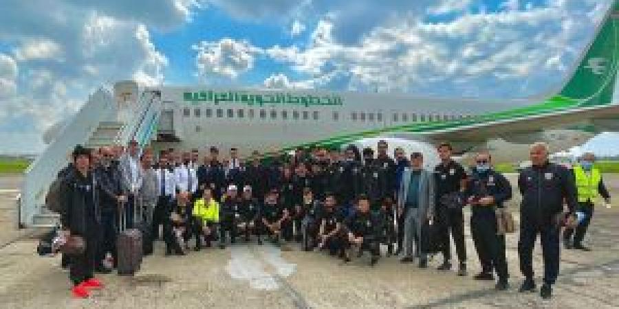 استعدادًا للقاء النشامى .. طائرة خاصّة تنقل أسود الرافدين إلى الأردن - تواصل نيوز