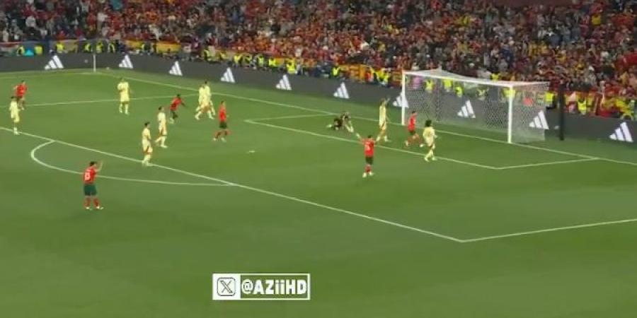 شاهد.. مينديز يدرك التعادل لـ لبرتغال فى شباك إسبانيا - تواصل نيوز