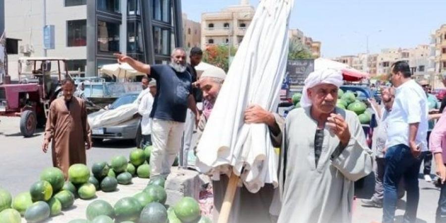 جهاز مدينة السادات يواصل حملاته المكثفة لإزالة الإشغالات والتعديات - تواصل نيوز