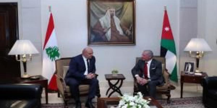 الملك والرئيس اللبناني يعقدان مباحثات في قصر بسمان - تواصل نيوز