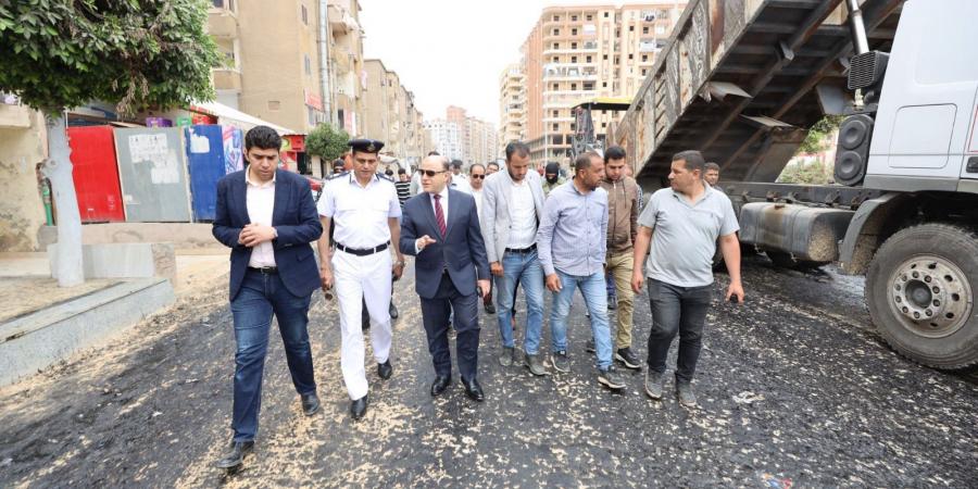 رصف عدد من شوارع كفر الشيخ ضمن الخطة الاستثمارية - تواصل نيوز