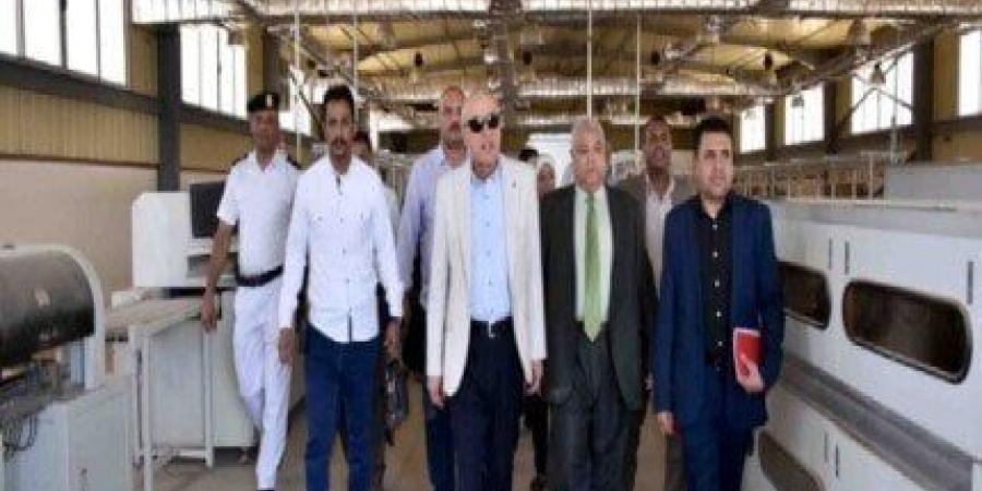 محافظ الأقصر يتفقد «العديسات الصناعية» ويسعى لتشغيل مصنع لمبات LED لتدريب الطلاب - تواصل نيوز