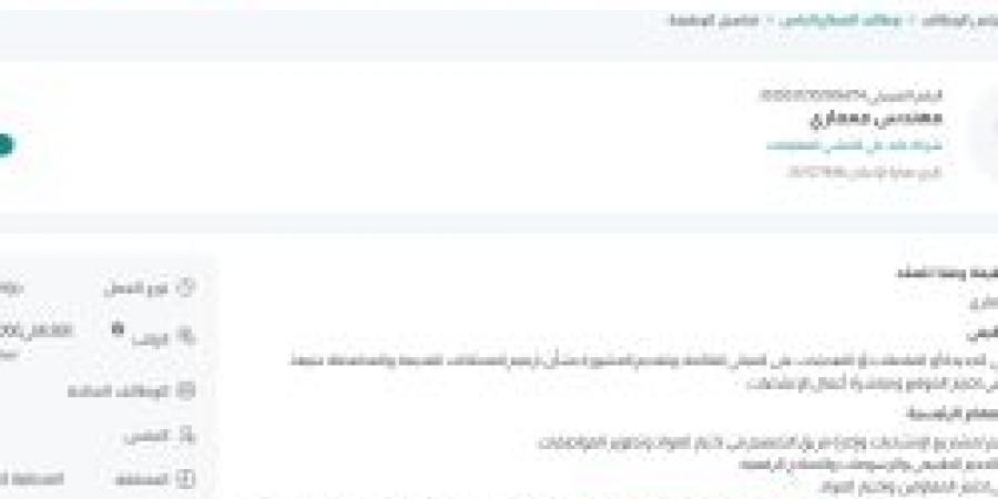 بـ رواتب تصل لـ 7 آلاف ريال.. شركة عابد علي الحبشي للمقاولات تعلن عن توفر وظائف في الدمام "رابط التقديم الرسمي من هنا" - تواصل نيوز
