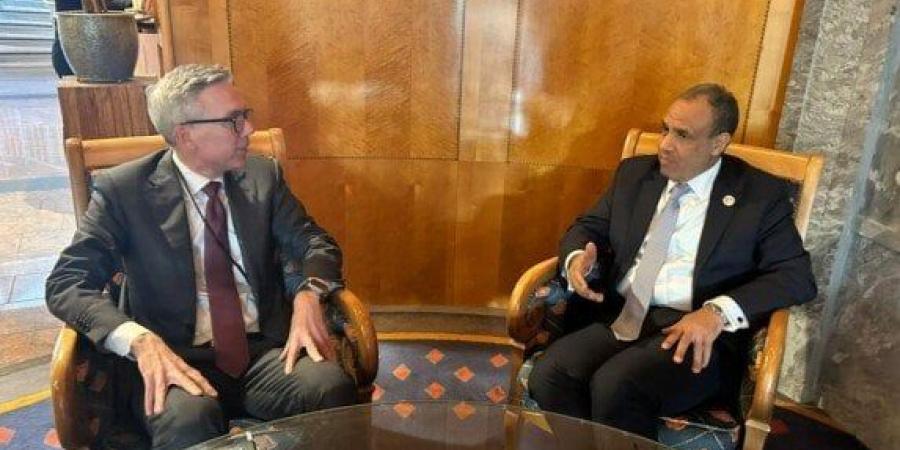وزير الخارجية يلتقى مع الرئيس التنفيذى لشركة سكاتك النرويجية - تواصل نيوز