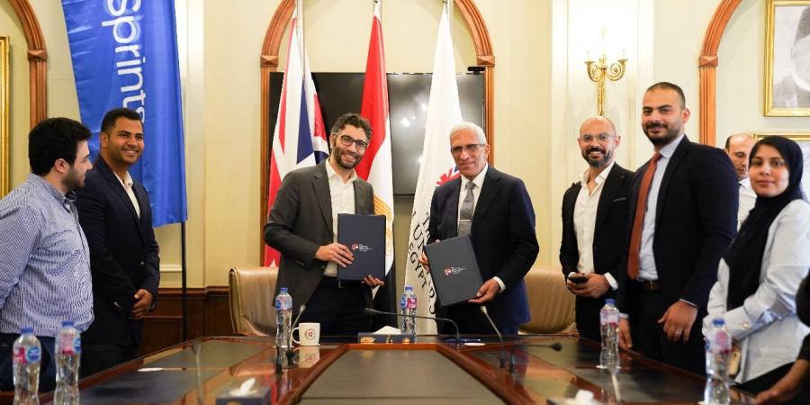 احدث الاخبار اتفاقية استراتيجية جديدة بين منصة سبرنتس التعليمية والجامعة البريطانية في مصر (BUE) لتمكين الشباب وتأهيلهم لسوق العمل - تواصل نيوز