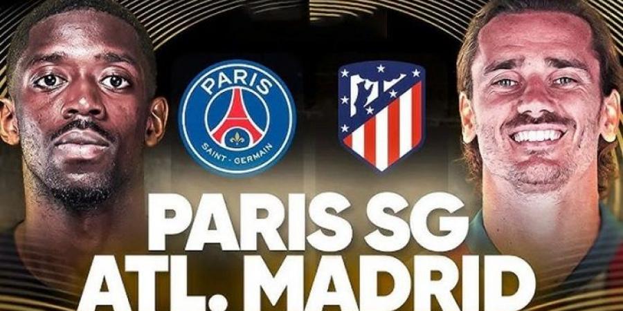 عاجل وحصرى - شاهد مباراة باريس سان جيرمان واتلتيكو مدريد مباشر على الفون - تواصل نيوز