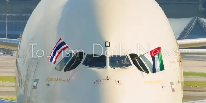 انطلاق رحلات الطائرة الأيقونية A380 إلى تايلاند مع الاتحاد للطيران