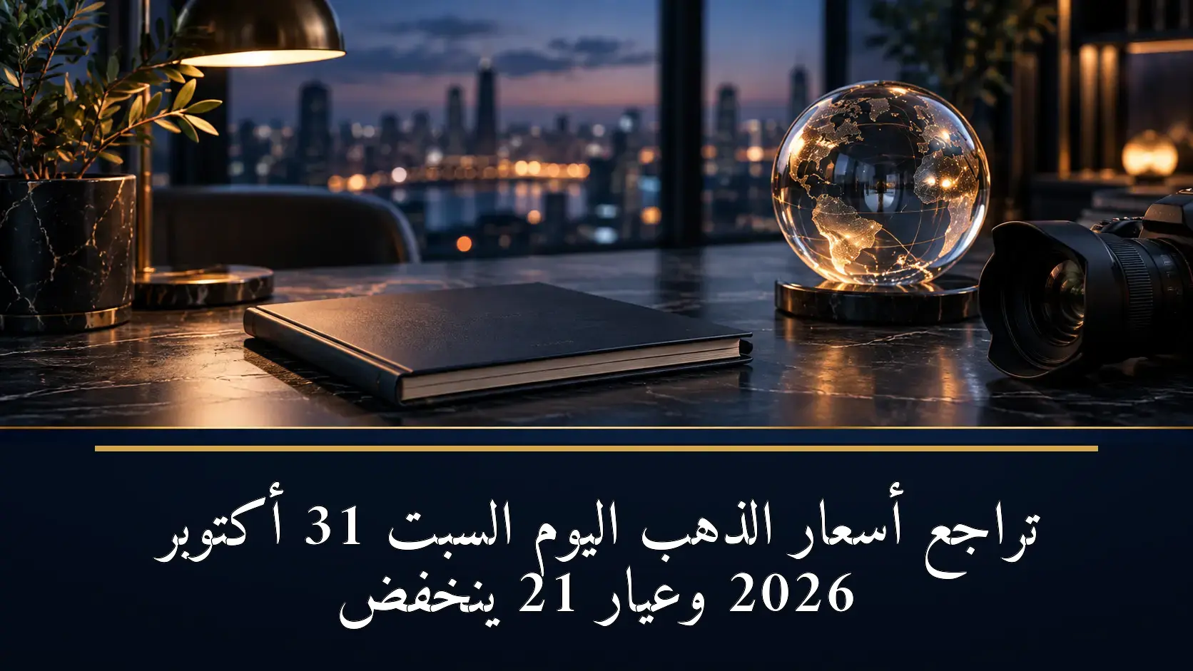 تراجع أسعار الذهب السبت 31 أكتوبر 2026 وعيار 21 يسجل هبوطاً