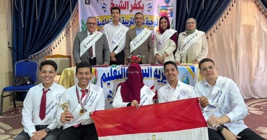 تنصيب المكتب التنفيذي لاتحاد طلاب المدارس الثانوية بحفل رسمي في كفر الشيخ
