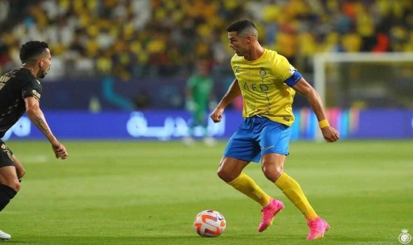 رونالدو يحطم الأرقام القياسية بتسجيله هدفًا جديدًا في مباراة الفيصلي بالدوري