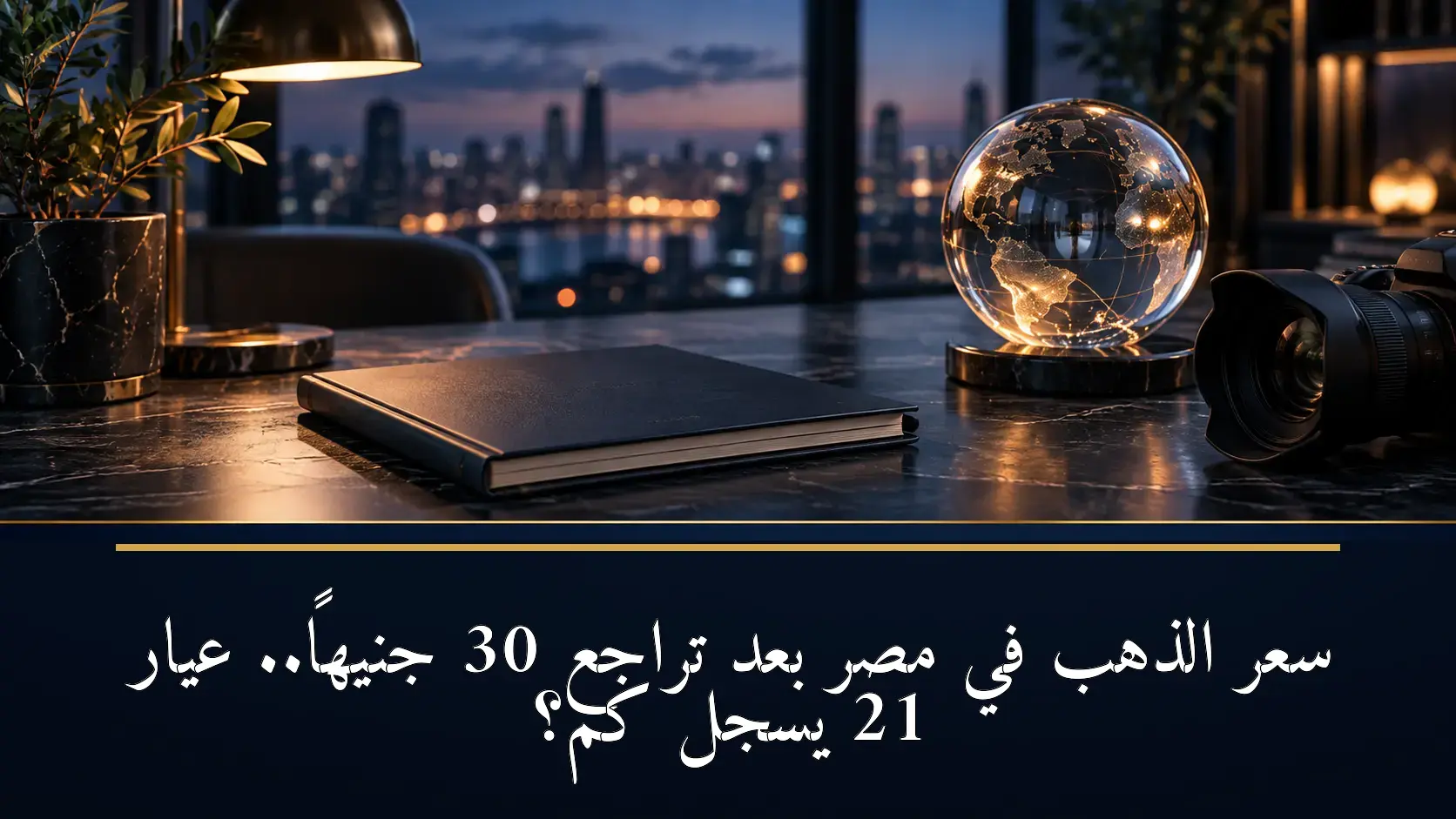 سعر الذهب في مصر بعد تراجع 30 جنيهاً عيار 21 يسجل كم الآن